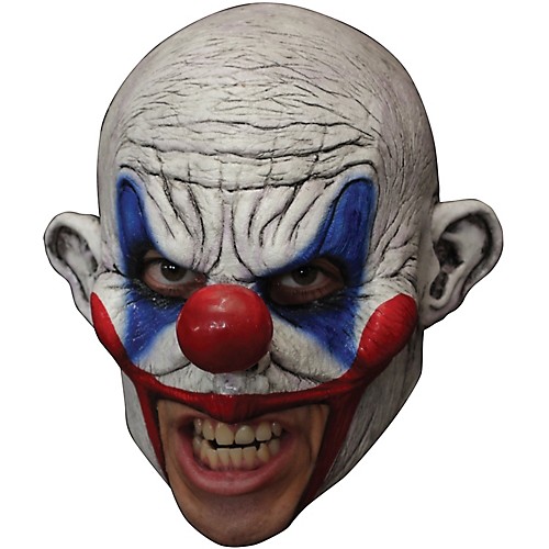 Featured Image for Clooney Clown Chinless Latex Mask