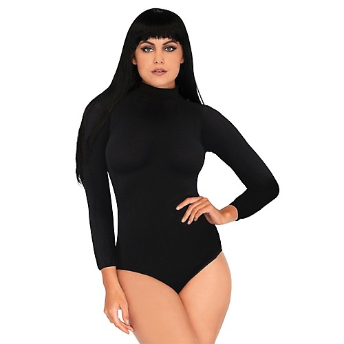 Featured Image for Women’s High Neck Bodysuit with Snap Crotch