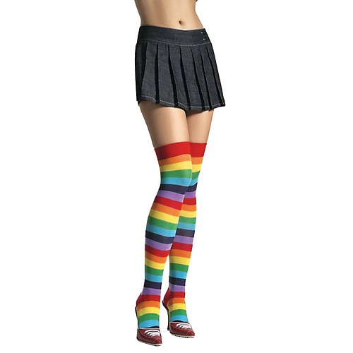 Featured Image for Lycra Rainbow Thigh-Highs