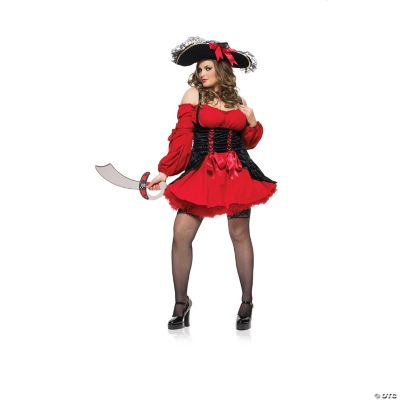 Featured Image for Women’s Plus Size Vixen Pirate Wench Costume