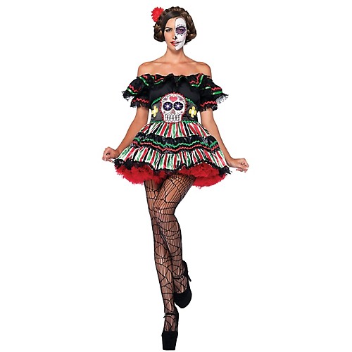 Featured Image for Women’s Day of Dead Doll Costume
