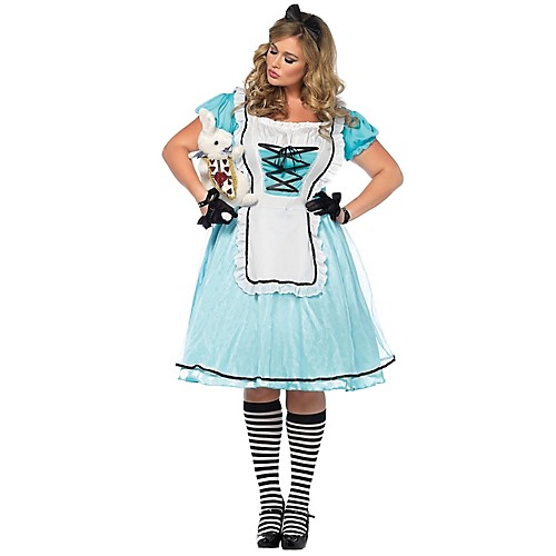 Featured Image for Women’s Plus Size Tea Time Alice Costume