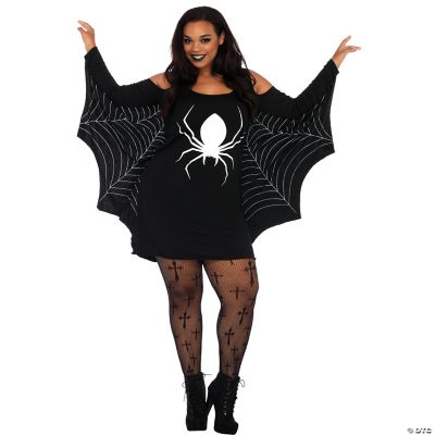 Featured Image for Women’s Plus Size Jersey Spiderweb Dress