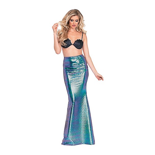 Featured Image for Women’s Iridescent Scale Mermaid Skirt Costume