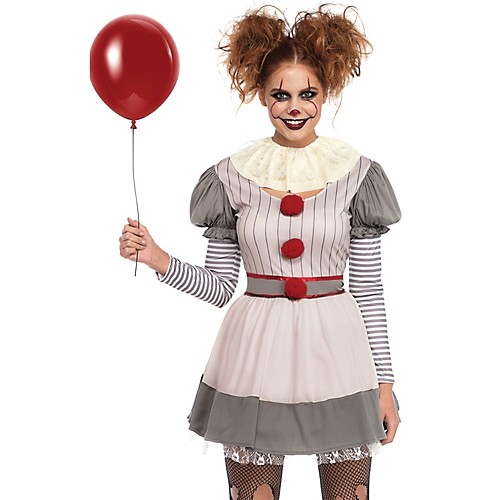 Featured Image for Women’s Creepy Clown Costume