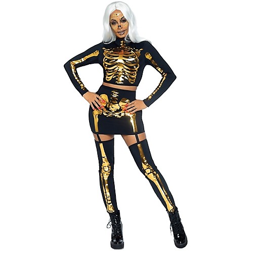 Featured Image for Adult Golden Skeleton 2PC