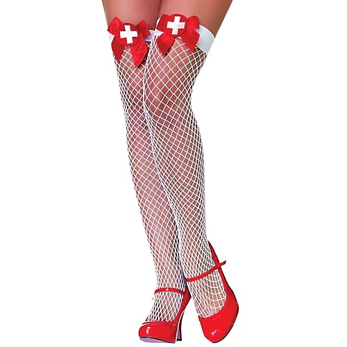 Featured Image for Nurse Fishnet Thigh-Highs