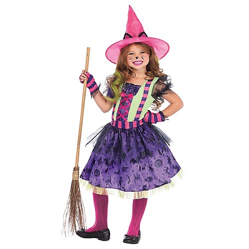 Featured Image for Girl’s Black Cat Witch Costume