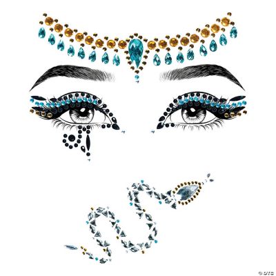 Featured Image for Cleopatra Jeweled Face Sticker