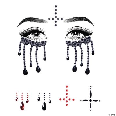 Featured Image for Possessed Jeweled Face Sticker
