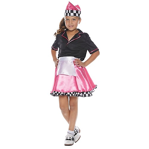 Featured Image for Girl’s 50s Car Hop Costume