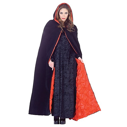 Featured Image for 63″ Deluxe Velvet Hooded Cape