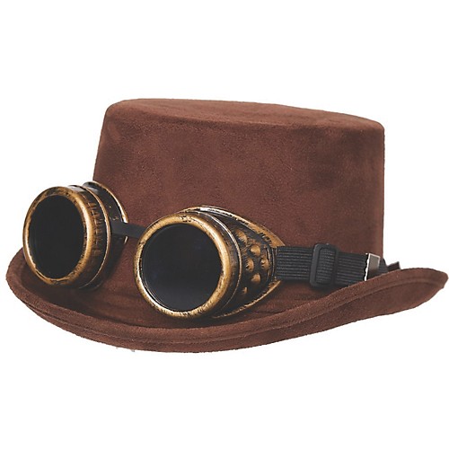 Featured Image for Faux Suede Hat with Goggles – Adult