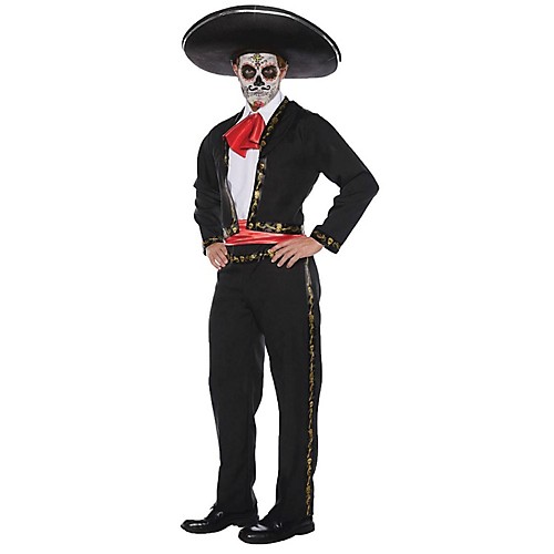 Featured Image for Adult Skull Mariachi Costume