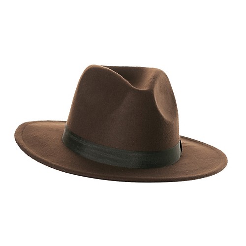 Featured Image for Brown Fedora Hat – Adult