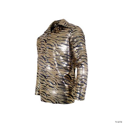 Featured Image for Tiger Shirt Gold Sequin Adult