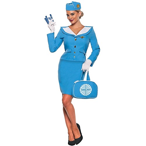 Featured Image for Pan Am Air Stewardess Adult Costume