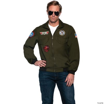 Featured Image for Navy Top Gun Pilot Jacket Adult Costume