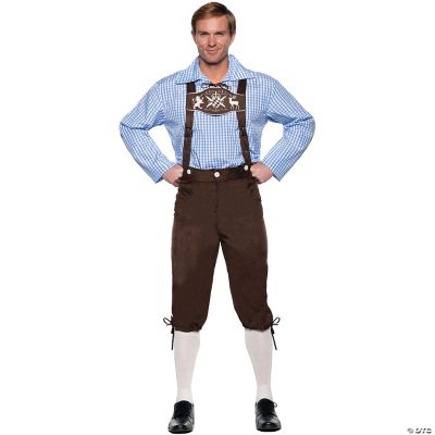 Featured Image for Deluxe Lederhosen Brown Adult Costume