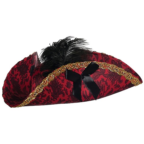 Featured Image for Tricorne Fancy Pirate Hat – Adult