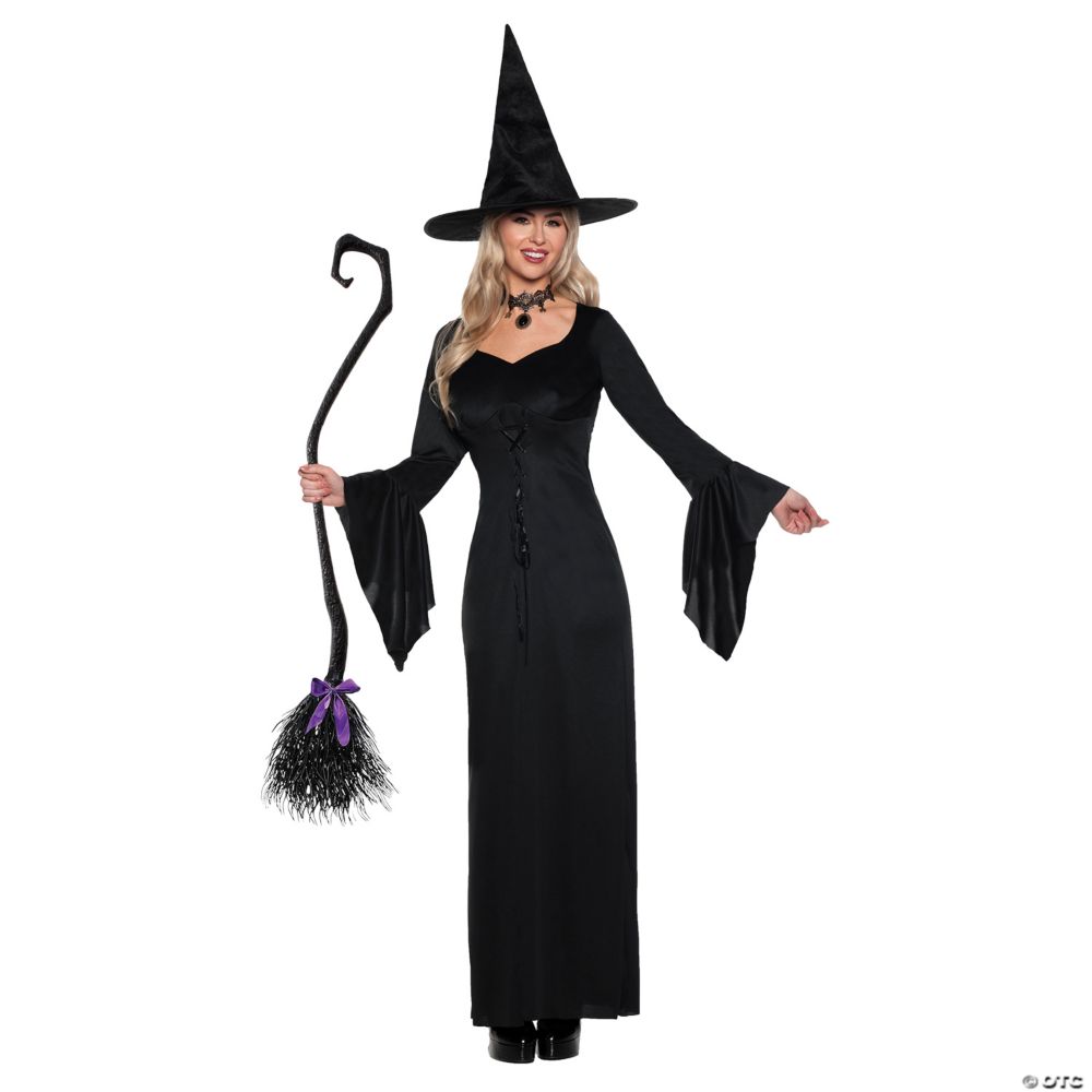 Women's Enchanting Witch Dress Costume - Small 4-6