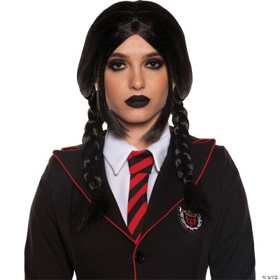 Adults Black Gothic Braids Wig Oriental Trading