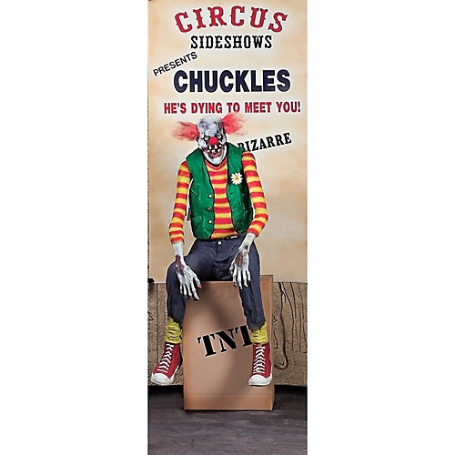 Featured Image for 65″ Chuckles Clown Animated Prop
