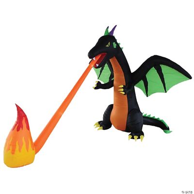 Featured Image for 13′ Fire Breathing Dragon Inflatable