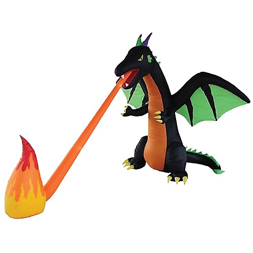 Featured Image for 13′ Fire Breathing Dragon Inflatable