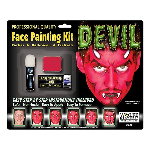 Featured Image for Devil Makeup Kit Wolfe Bros