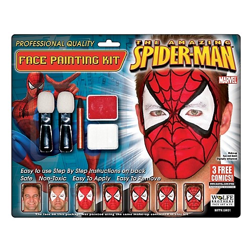 Featured Image for Spider-Man Makeup Kit Wolfe Bro
