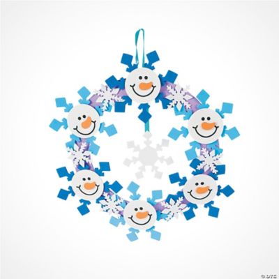 Winter snowflake stickers winter crafts winter party decorations - bulk 12  pack winter stickers snowflake scrapbook stickers (snowfl