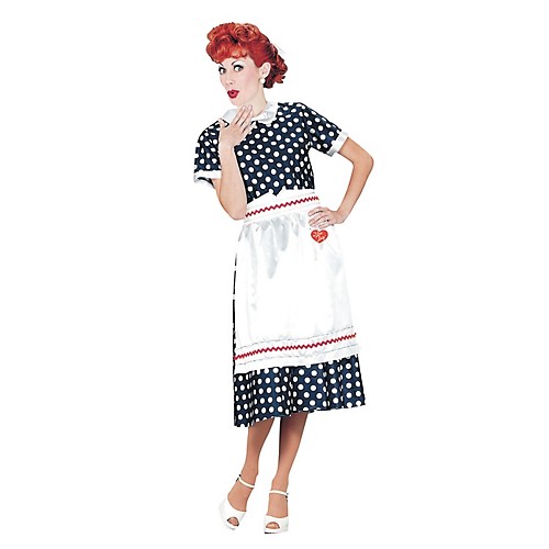 Featured Image for Women’s Plus Size I Love Lucy Polka Dot Dress
